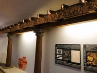 Arch&auml;ologische etruskische Nationalmuseum Rocca Albornoz / Detail